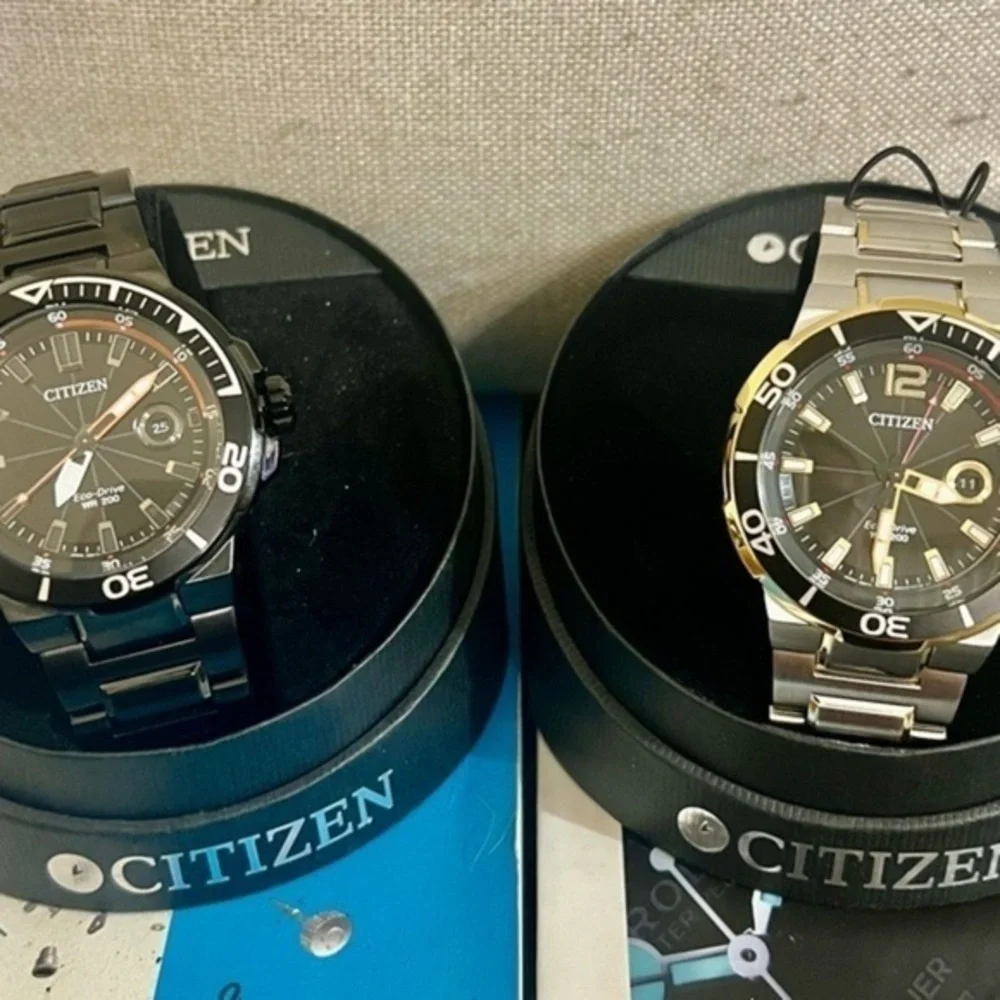 Citizen Endeavor Date Two Tone Designer Classic Men’s Watch